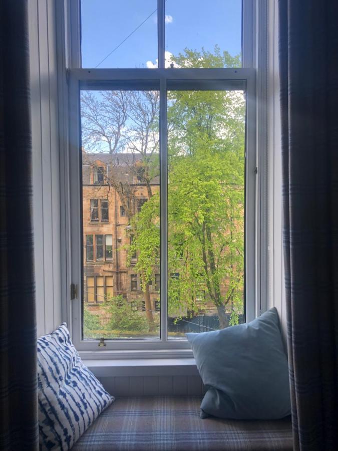 Beautiful Double Room In Idyllic West End Townhouse Glasgow Luaran gambar