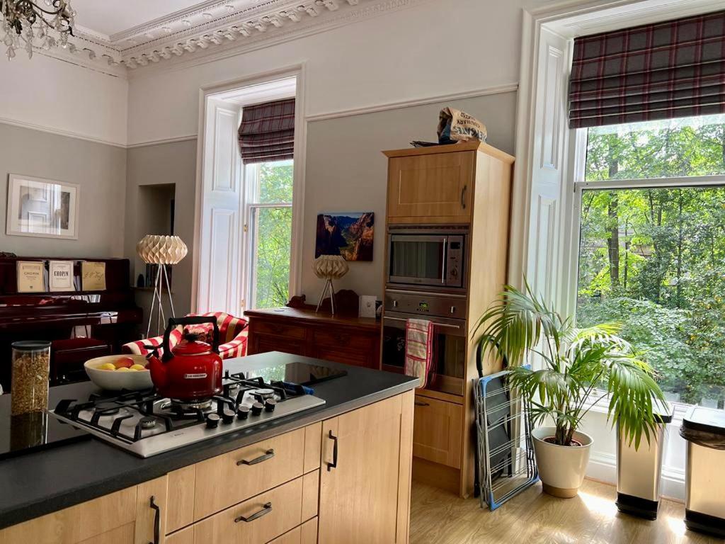 Beautiful Double Room In Idyllic West End Townhouse Glasgow Luaran gambar